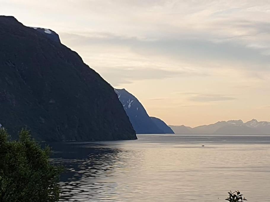 Traditional Farm House Located Close To Fjord 灵塞德 外观 照片